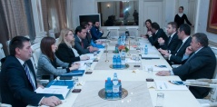 12 December 2014  The meeting between the members of the Committee on the Economy, Regional Development, Trade, Tourism and Energy and the members of the Montenegrin Parliamentary Committee on Economy, Finance and Budget 